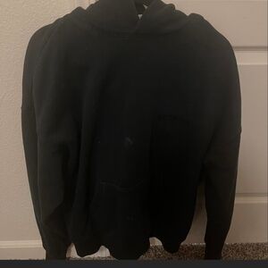 Men's Black Essentails Hoodie S